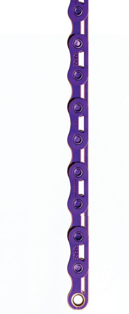 SRAM Force E1 Purple Flatop Chain 12/13 Speed 126 Links w PowerLock