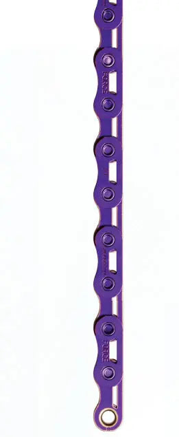 SRAM Force E1 Purple Flatop Chain 12/13 Speed 126 Links w PowerLock SRAM