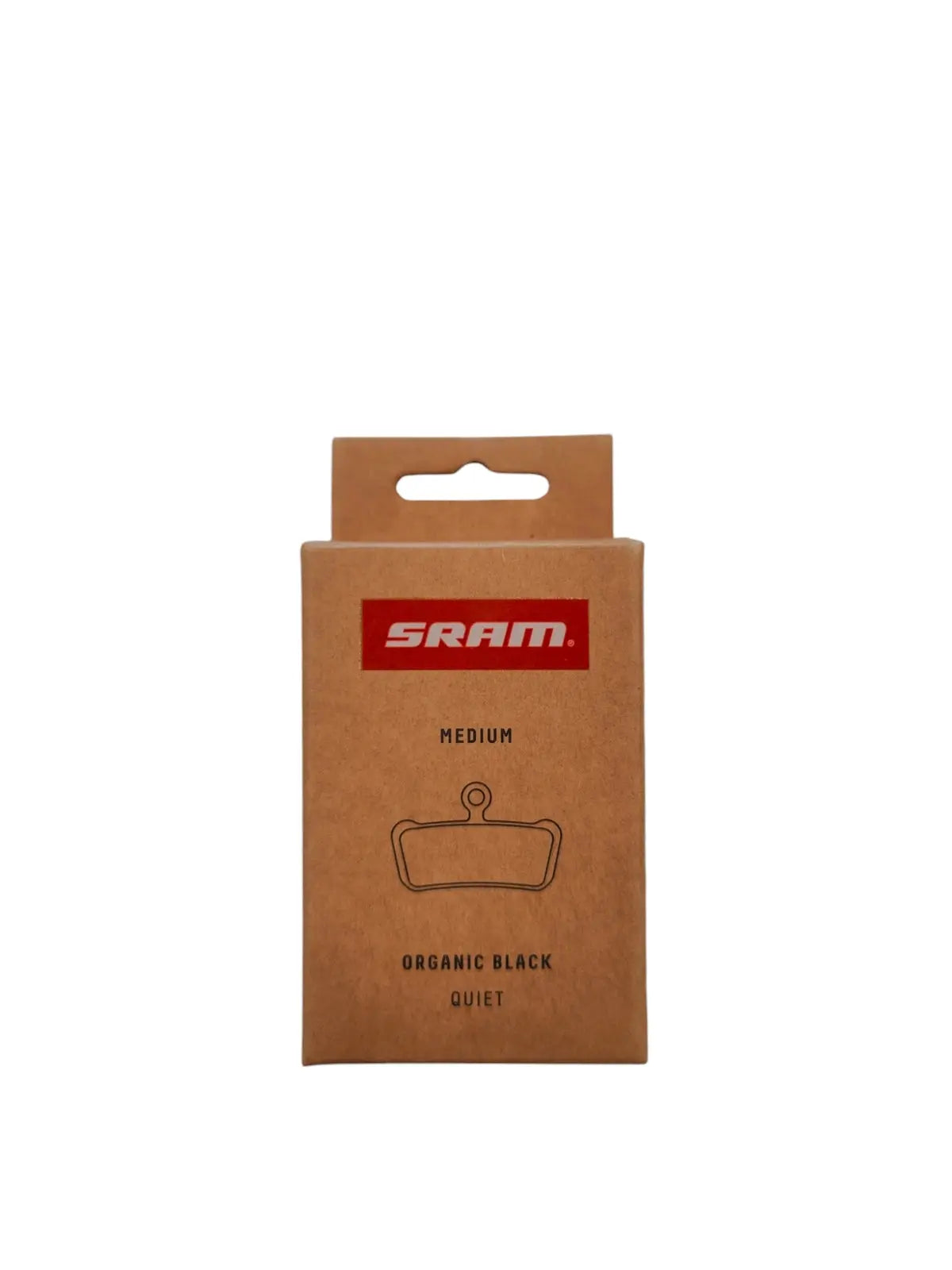 SRAM Guide/Trail Medium Disc Brake Pads - Organic w Steel Backing Plate - Quiet