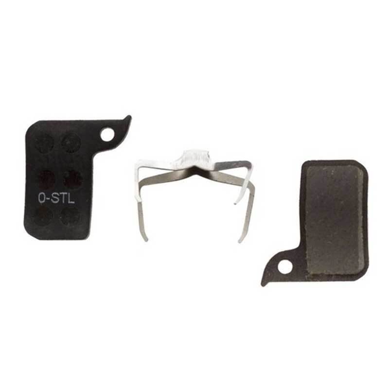 SRAM Disc Brake Pad - Organic Black/Steel Small Asymmetric - Quiet