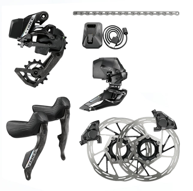 NEW Sram Force AXS 2X E1 Groupset Kit w Left/Right Shifters
