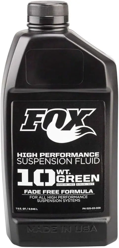 Fox High Performance Fork Fluid 10WT Green - 1L