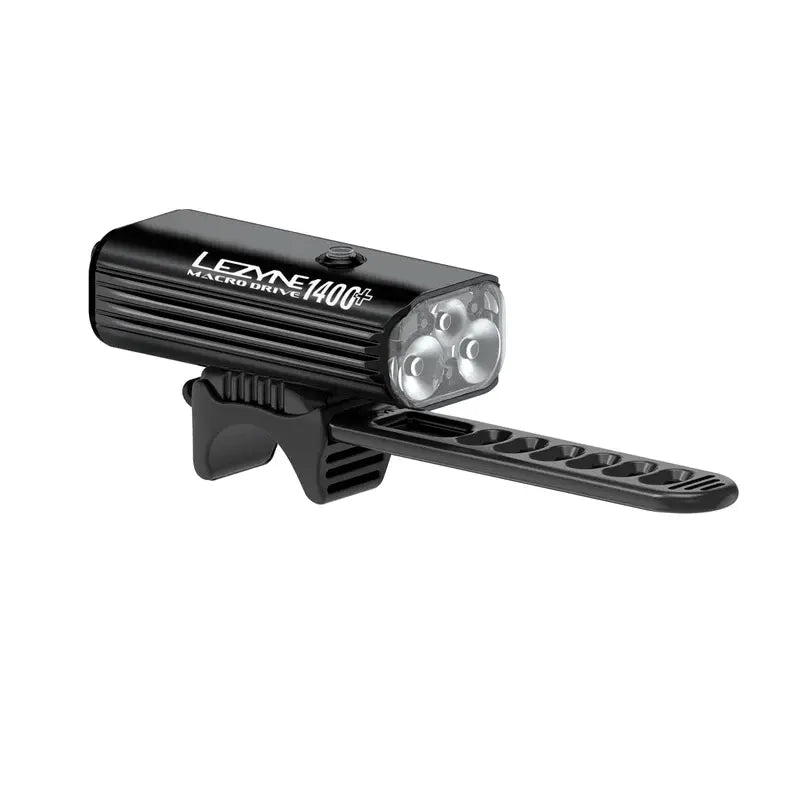 Lezyne Macro Drive 1400+ Front Bicycle Light USB-C Rechargeable Lezyne