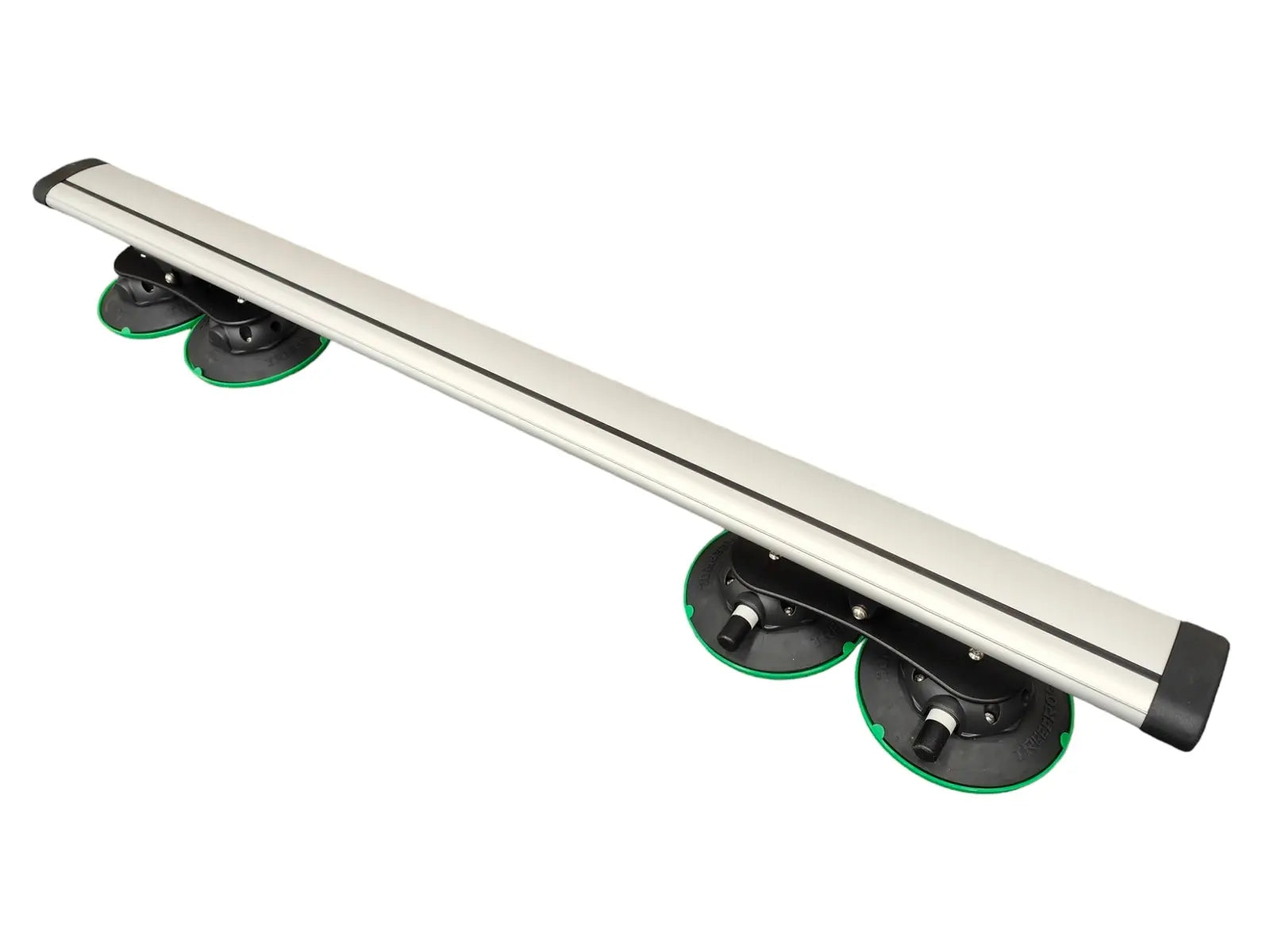 TreeFrog Crossbar Suction Mounted Roof Bike Rack - Silver
