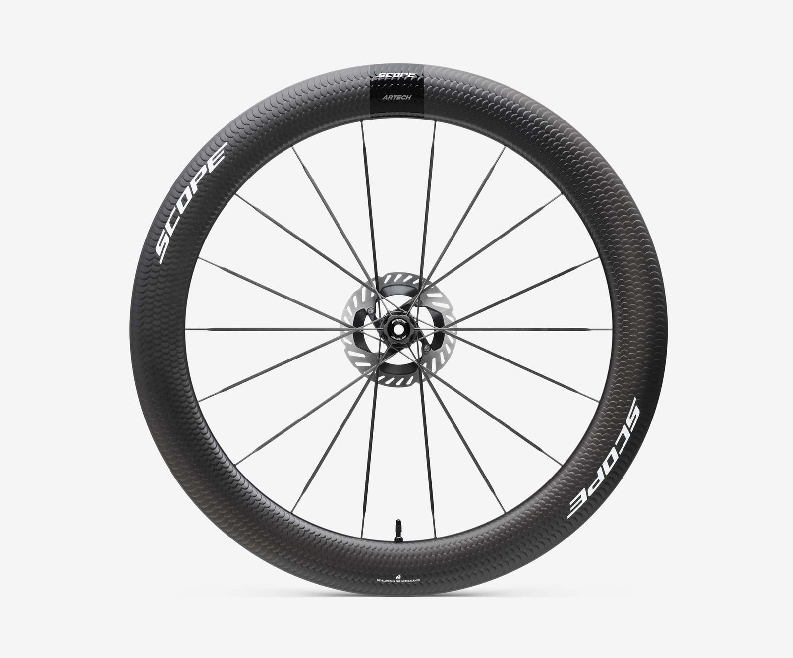 Scope Artech Disc Brake 6 Road Wheelset w Fish Scales