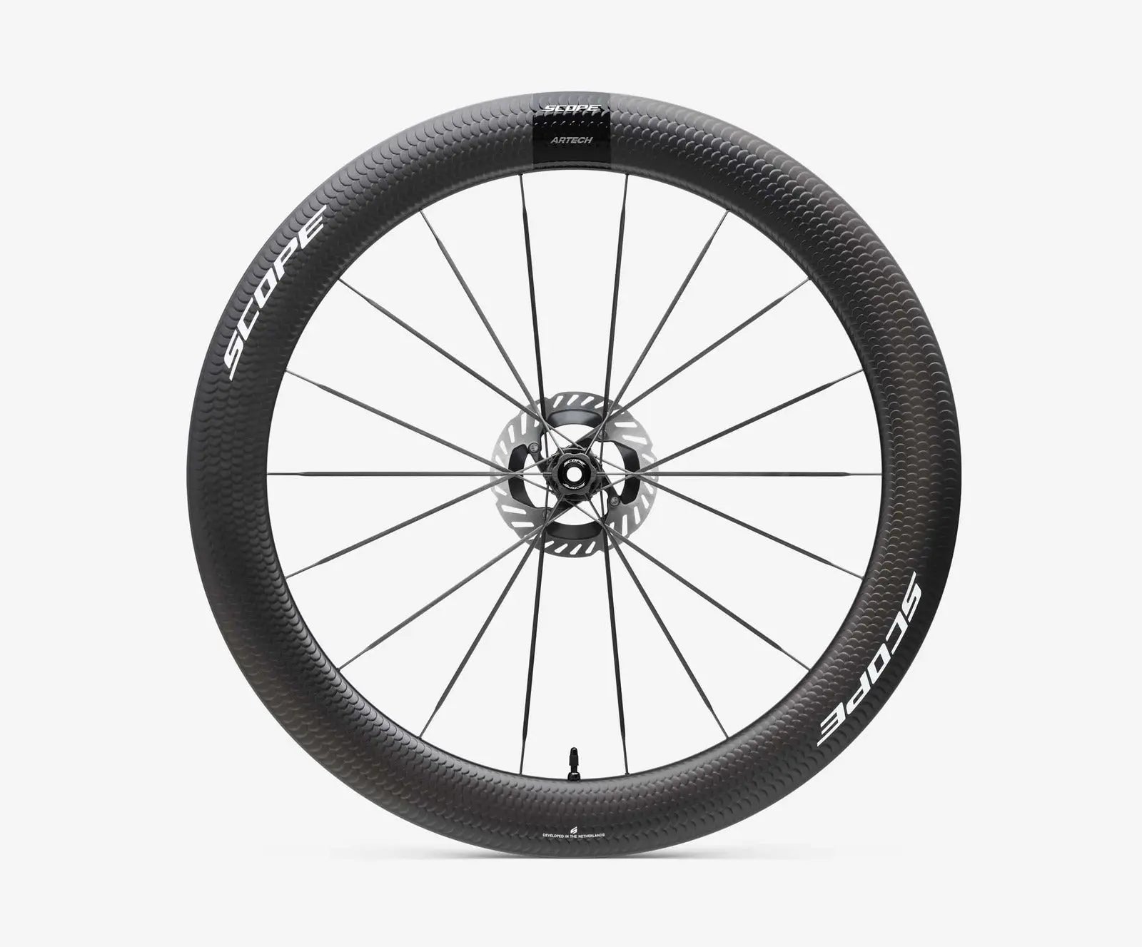 Scope Artech Disc Brake 6 Road Wheelset w Fish Scales Scope Cycling