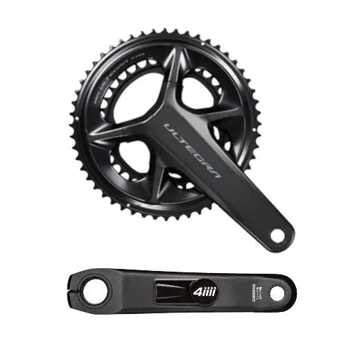 4iiii Shimano Ultegra R8100 Left Side Single Powermeter Crankset 172.5mm 52-36T 4iiii