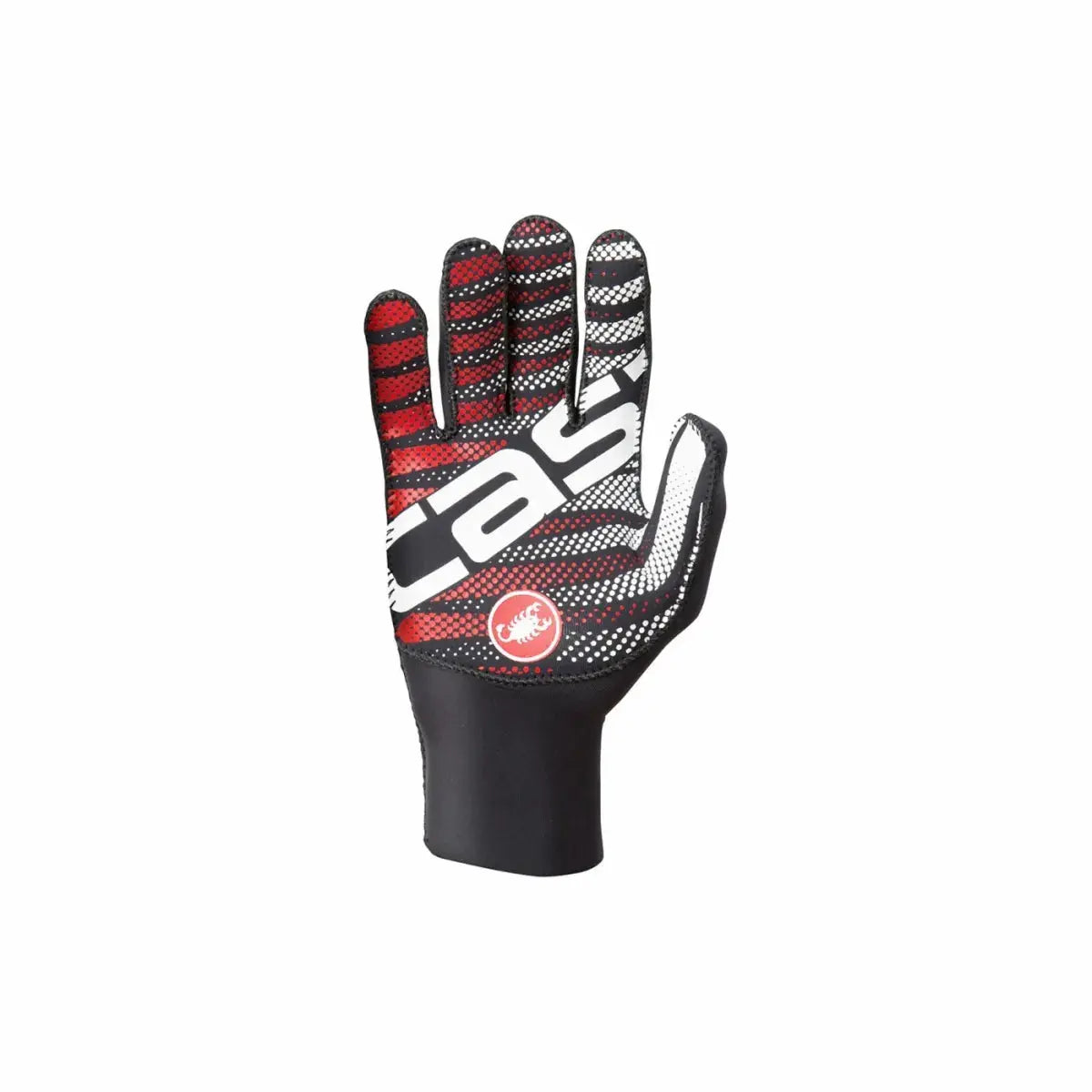 Castelli Diluvio C Cycling Glove - Black/Red Castelli