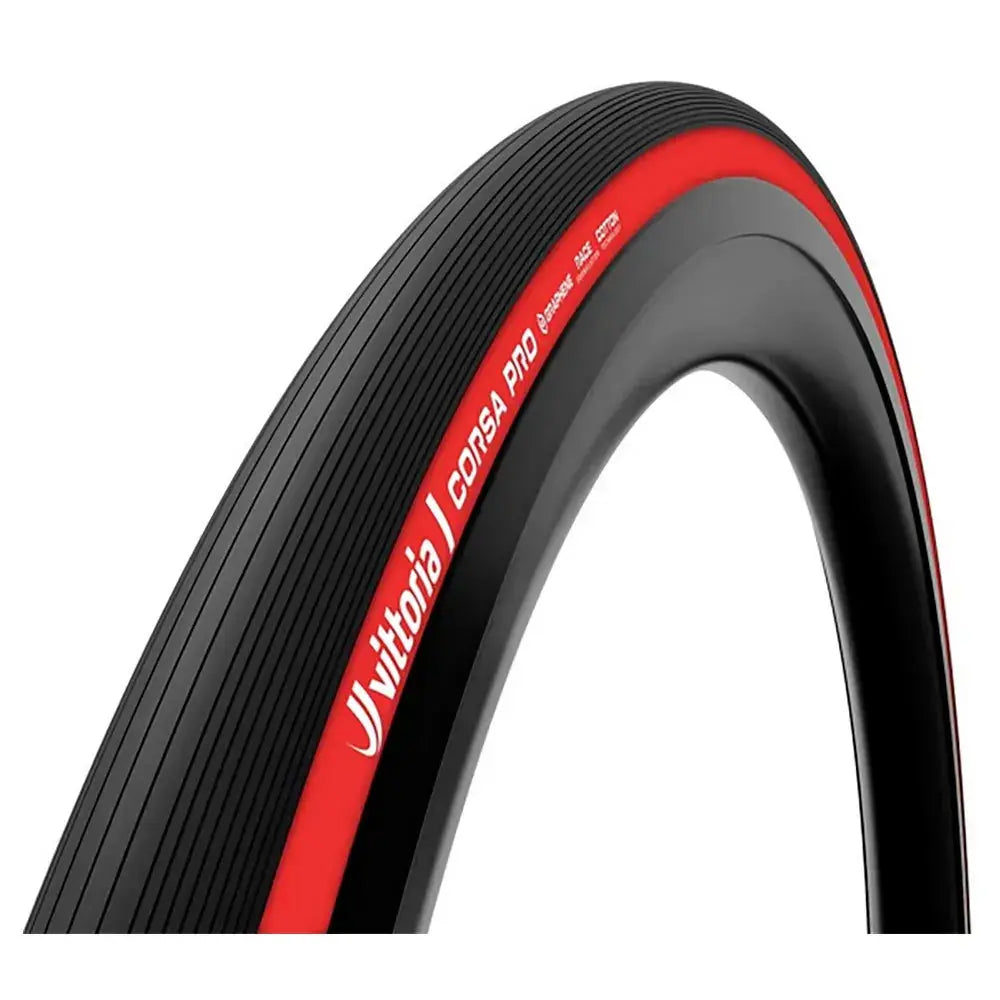 Vittoria Corsa Pro TLR - Special Edition Red - 700 x 28mm Folding Tyre Vittoria
