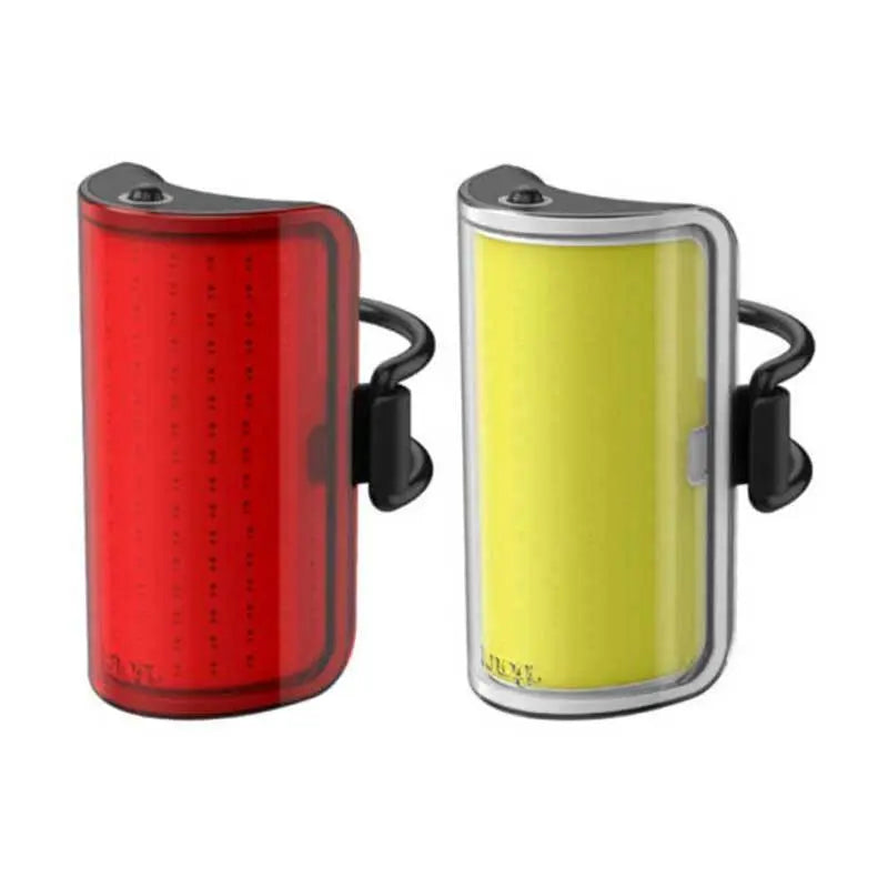 Knog Mid Cobber Twinpack Front and Rear Bike Light Set - 330 Degree Beam Angle Knog