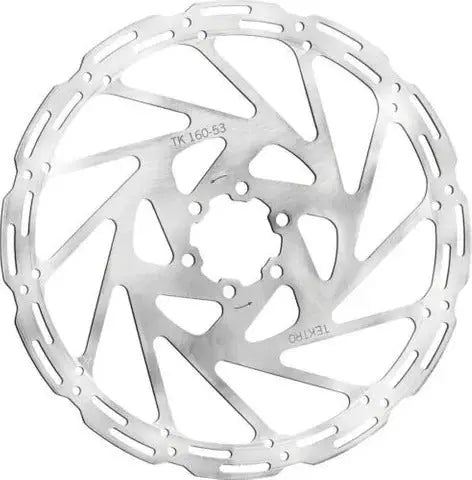 Tektro 6 Bolt Disc Brake Rotor (Anti - Vibration) - Stainless Steel 1.8mm Thickness