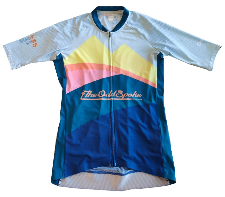 2022 The Odd Spoke Escape Cycling Kit Combo (Jersey + Womens Bib)