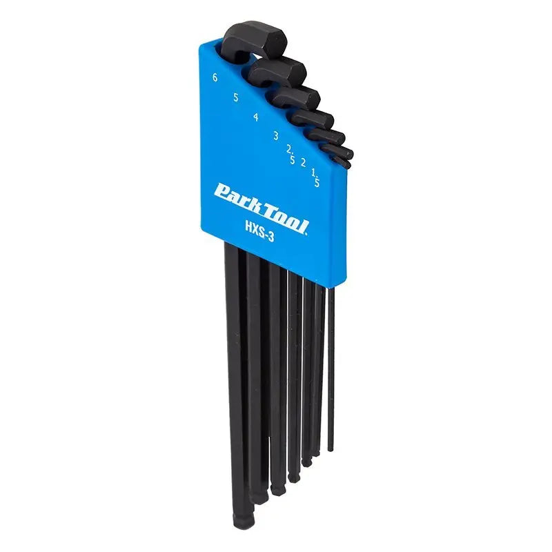 Park Tool HXS-3 L-Shaped Stubby Hex Wrench Set ParkTool