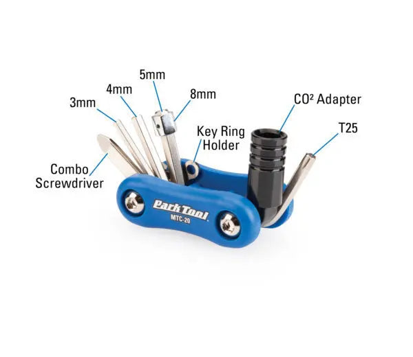 Park Tool MTC-20 Multi Tool w Co2 Inflator ParkTool