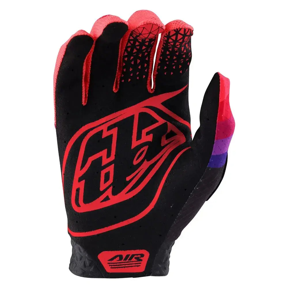 TLD Troy Lee Designs Air Gloves LE A1 Reverb Black/Glo Red