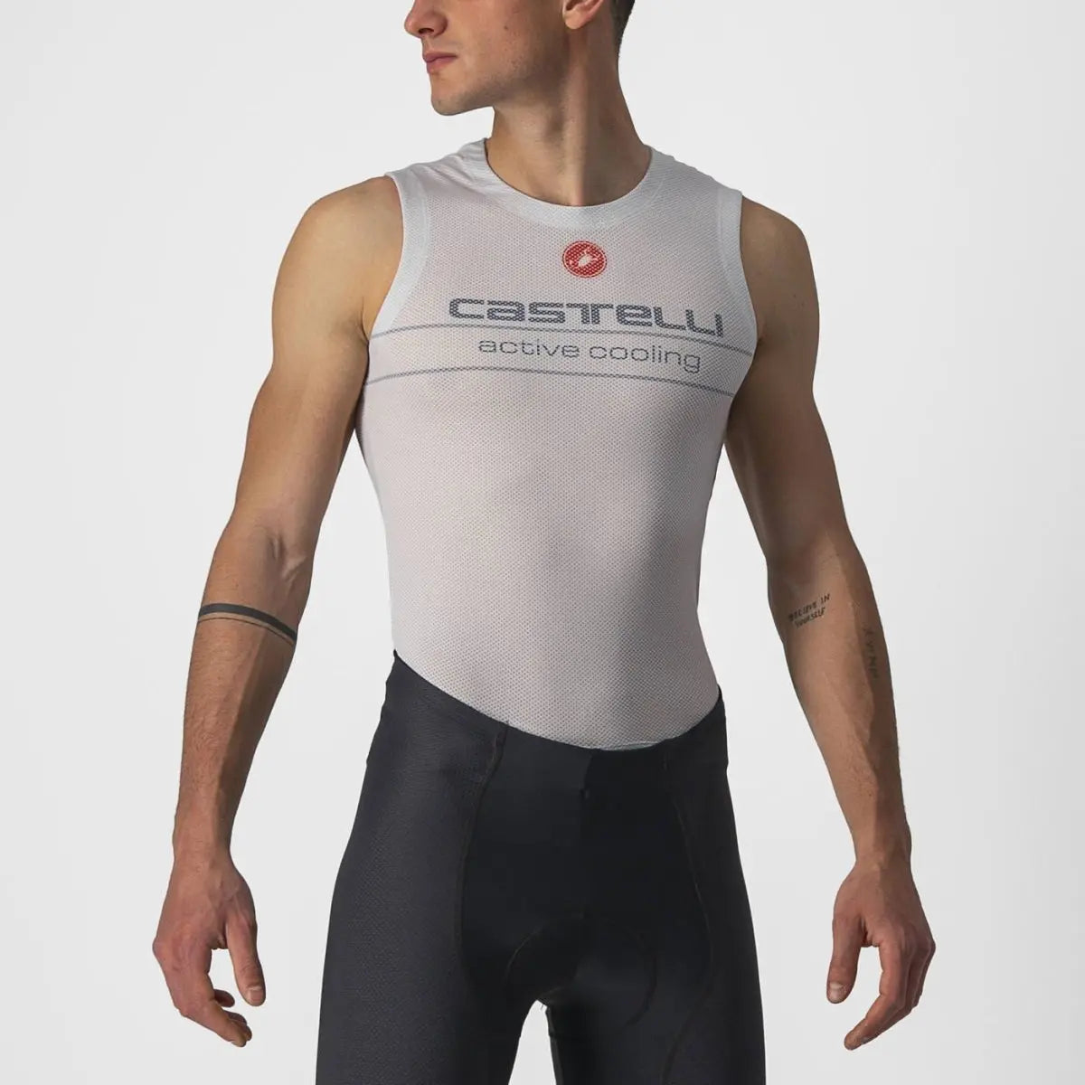 Castelli Active Cooling Sleeveless Silver Grey Castelli