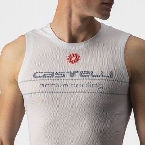 Castelli Active Cooling Sleeveless Silver Grey