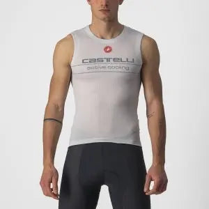 Castelli Active Cooling Sleeveless Silver Grey Castelli