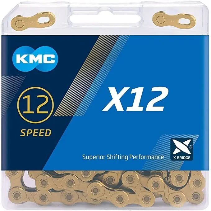 KMC Chain - X12 Chain 12 Speed 1/2" x 11/128" 126 Links KMC