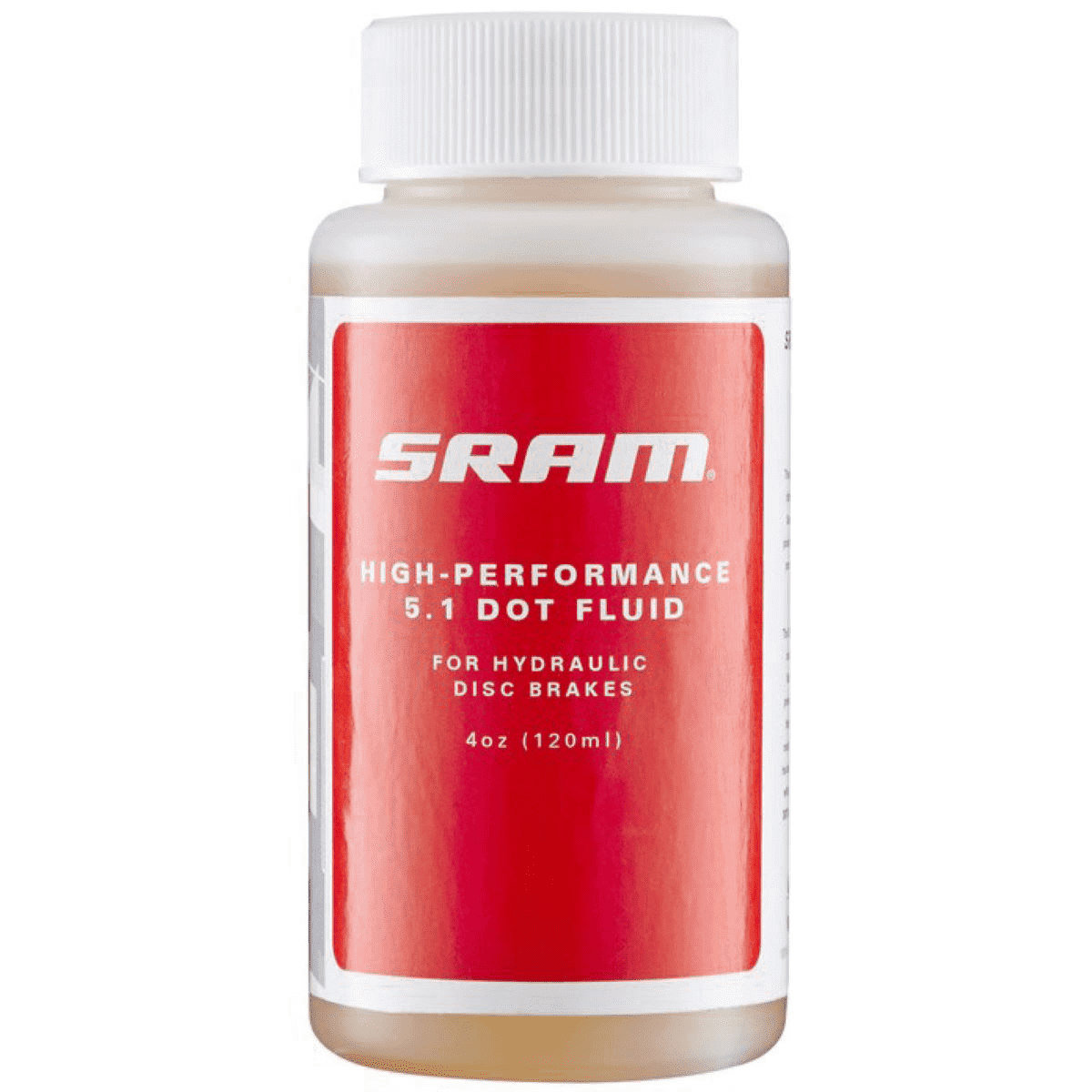 Sram Dot 5.1 High Performance Brake Fluid For Hydraulic Disc Brakes 120ml SRAM