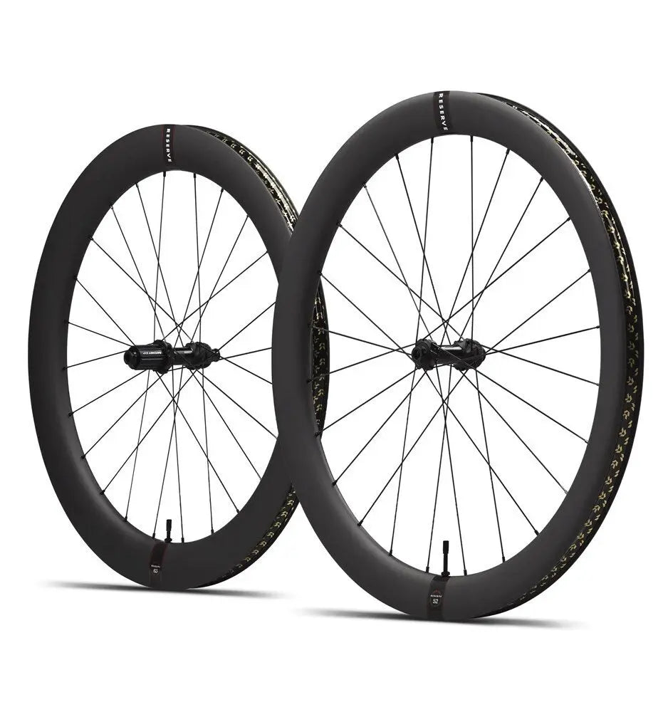Reserve 52|63 Turbulent Aero - DT 180 Hubs - Aero Road Carbon Wheelset Reserve
