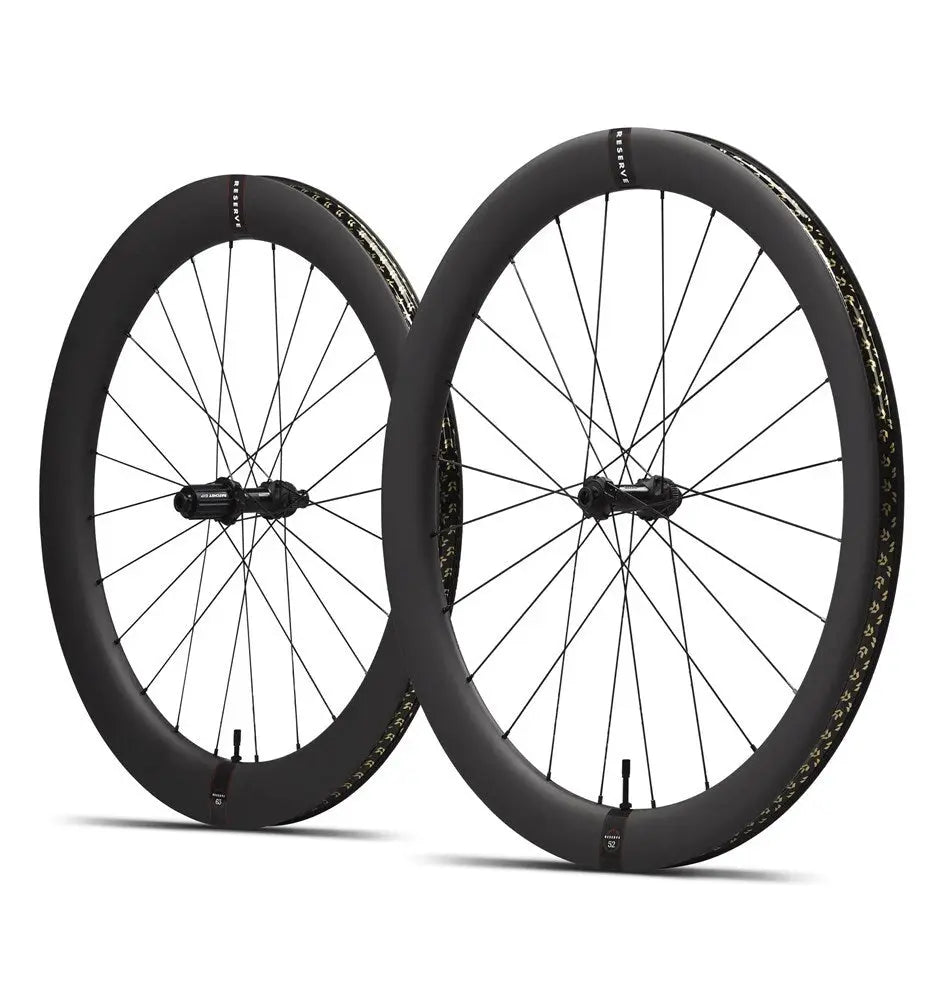 Reserve 52|63 Turbulent Aero - DT 240 Hubs - Aero Road Carbon Wheelset Reserve