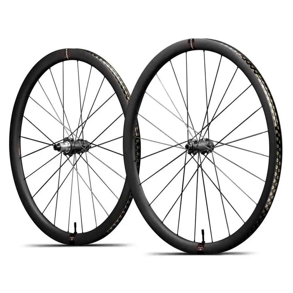 Reserve 34|37 SL Tune Hubs - Carbon Spoke Road Wheelset - Shimano HG + XDR Freehubs incl Reserve