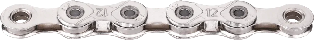 KMC X12 Waxed Chain 126 Links - Silver