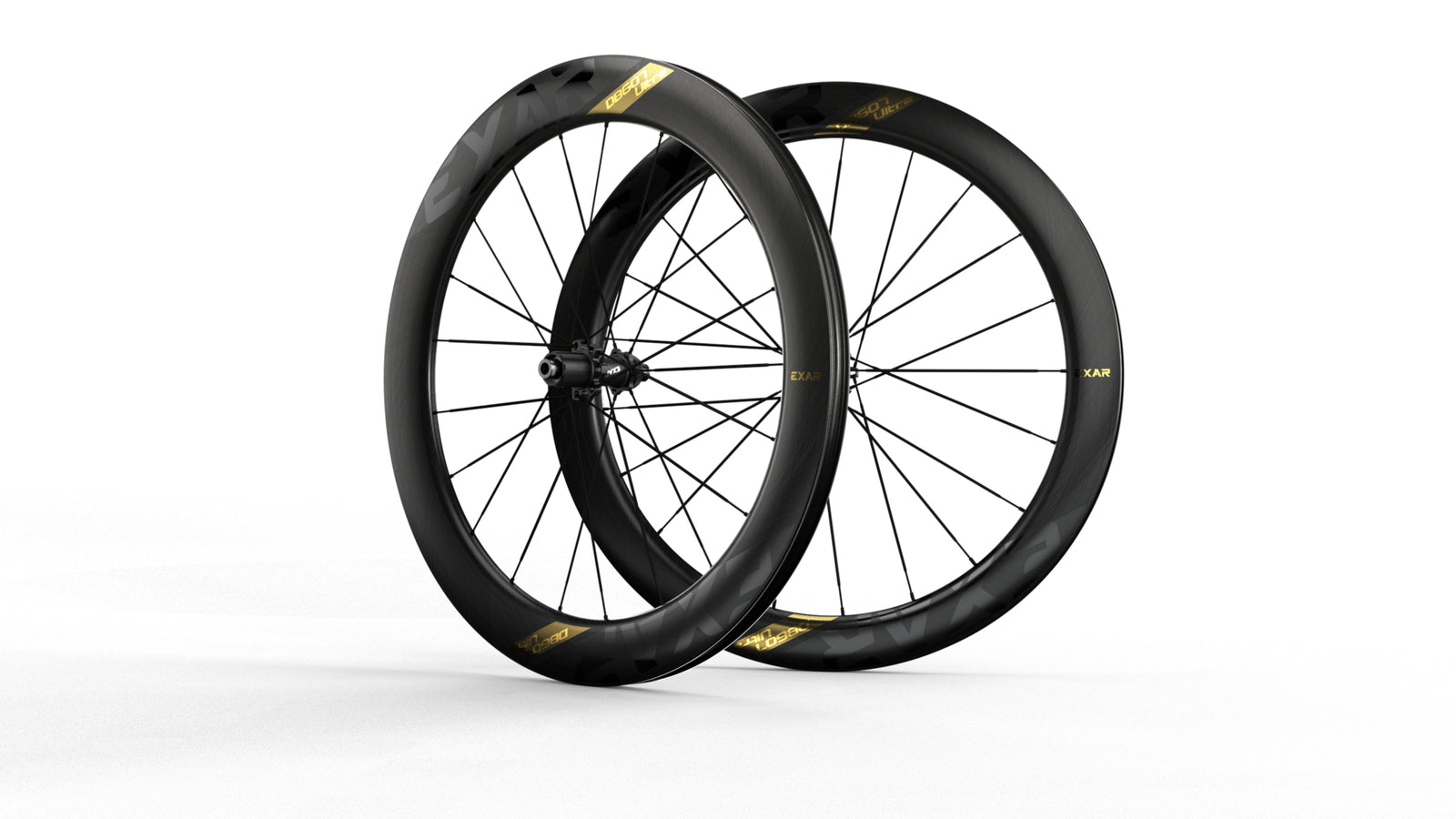 Magene EXAR DB607 Ultra Carbon Road Wheelset - Shimano HG Freehub