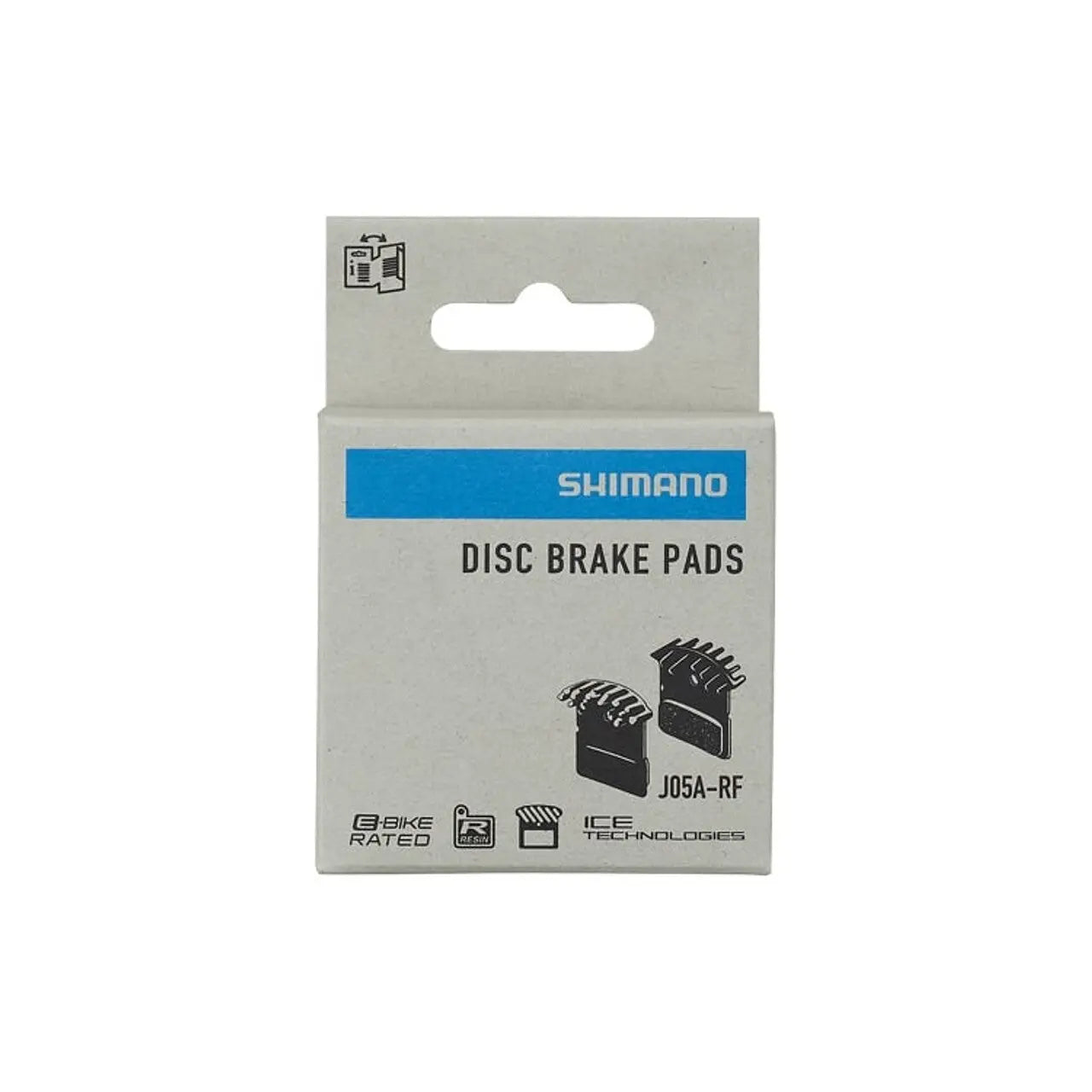 Shimano BP-J05A-RF Resin Disc Brake Pads w Fins Shimano