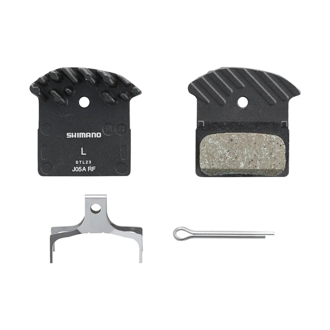 Shimano BP-J05A-RF Resin Disc Brake Pads w Fins Shimano