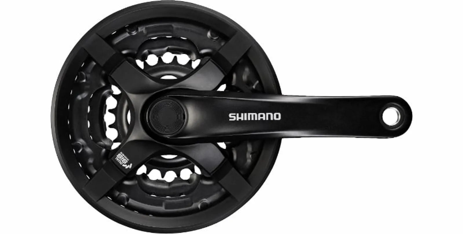 Shimano FC-TY501 Front Crankset 175mm 42-34-24T Black