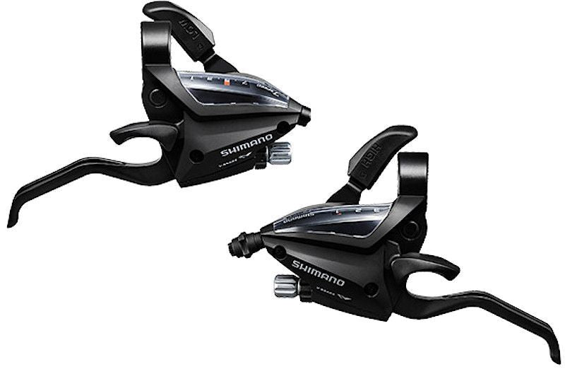 Shimano ST-EF500 EZ-Fire STI Shifter Set Altus 7-Speed Black