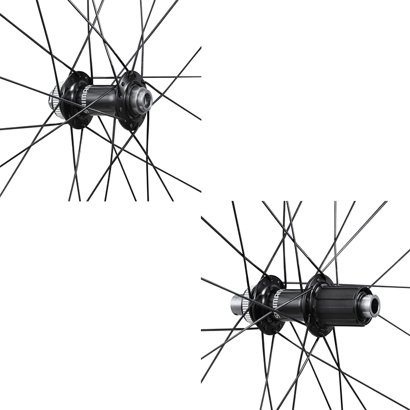 Shimano 105 C32 WH-RS710 Carbon Tubeless Road Wheelset w 11-34T 105 Cassette