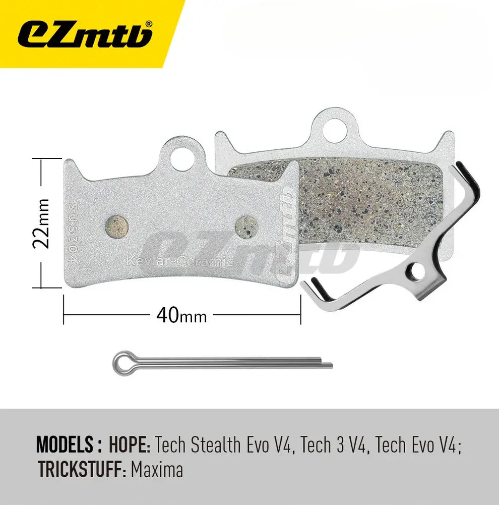 EZmtb Kevlar Ceramic Brake Pads