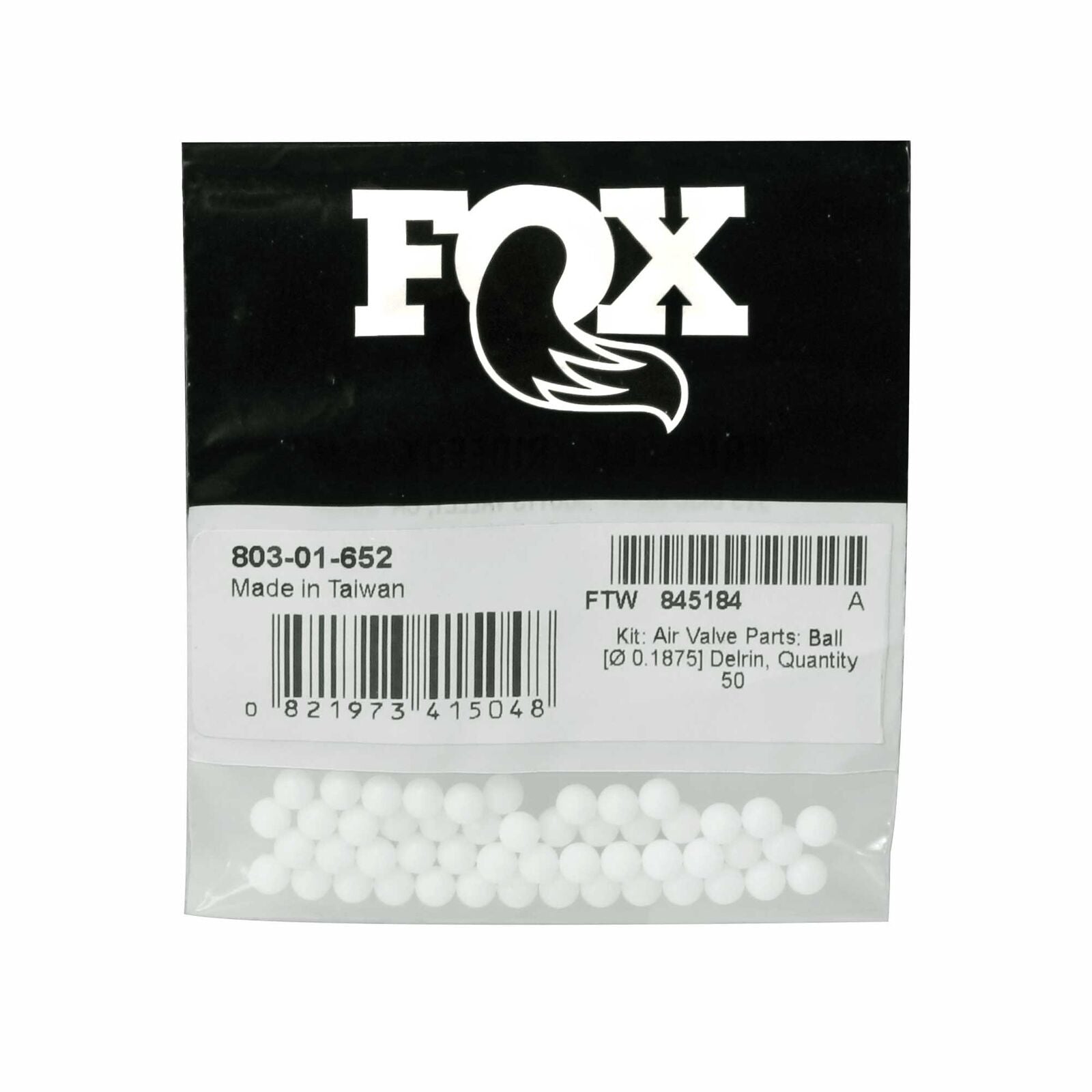 Delrin Ball White (each x1 ball)