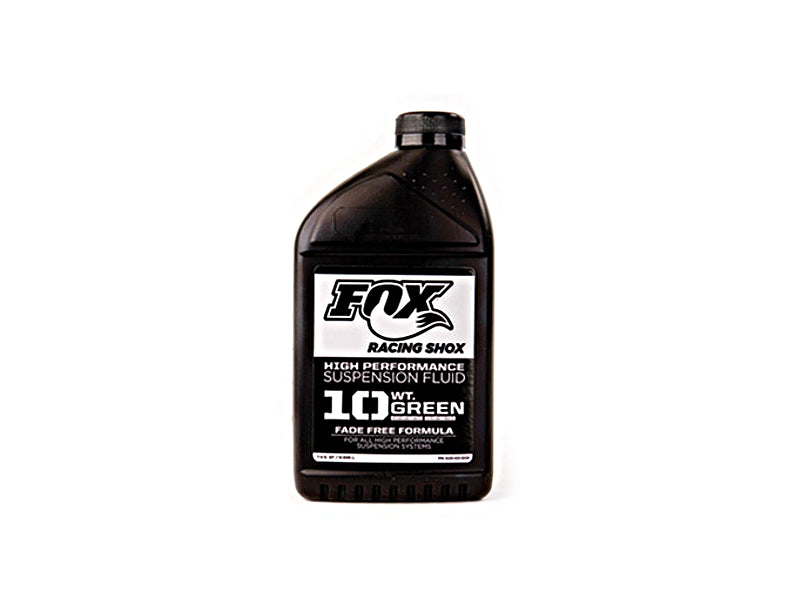 Fox 10 Wt.Green High Performance Suspension Fluid (4 OZ Qty)