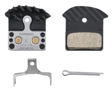 Shimano BR-M9000 Metal Pads & Spring J04C w/Fin (BP-J04C-MF)