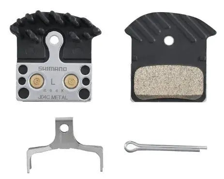 Shimano BR-M9000 Metal Pads & Spring J04C w/Fin (BP-J04C-MF) Shimano