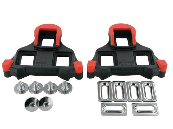 Shimano SM-SH10 SPD-SL Cleat Set Fixed - Red