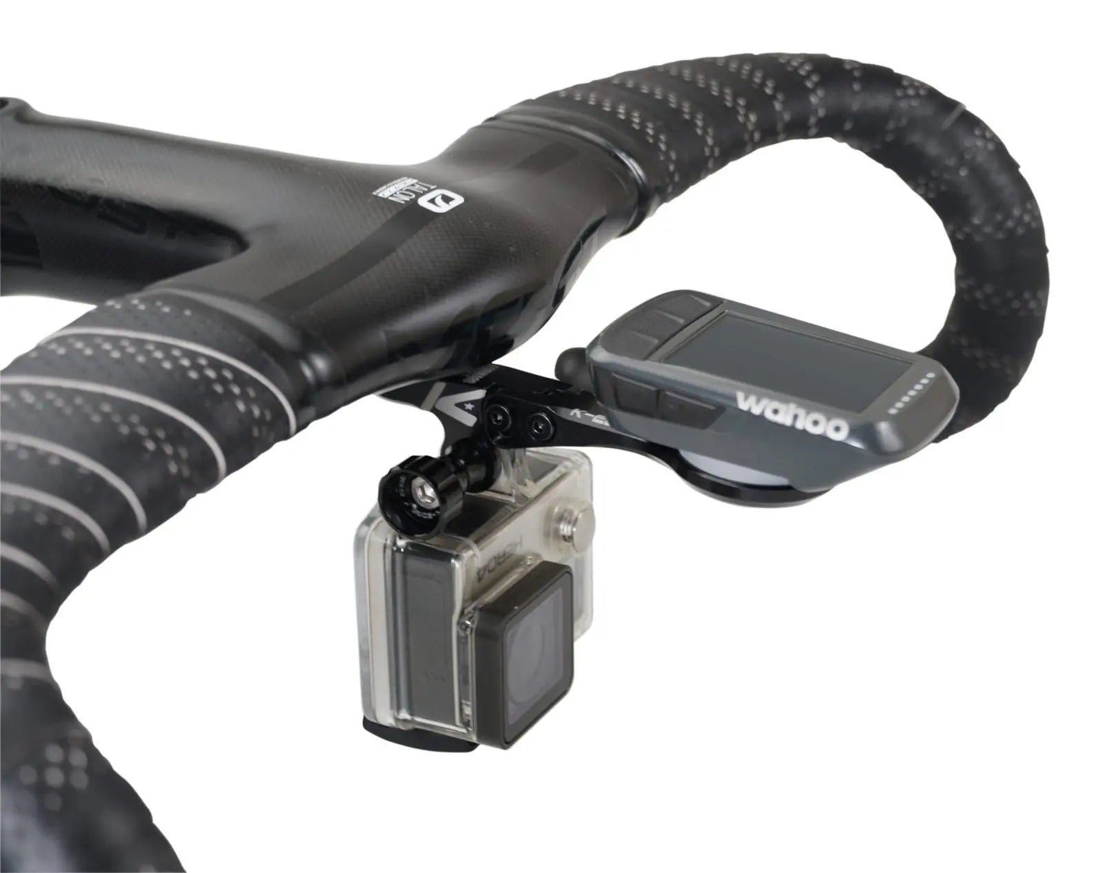 K-EDGE Wahoo Integrated Handlebar System Mount Combo - Black K-Edge