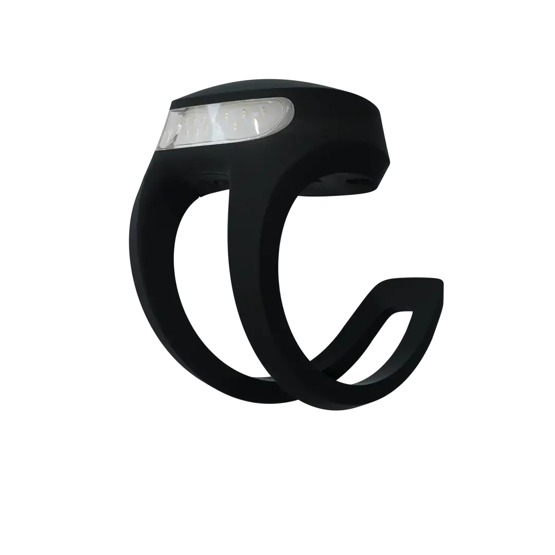 Knog Frog V3 Rechargeable Spider Black Rear Bike Light - Black Knog