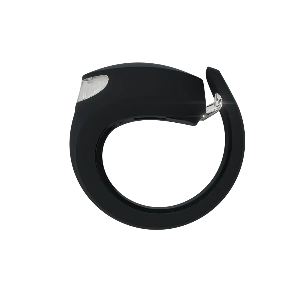 Knog Frog V3 Rechargeable Spider Black Rear Bike Light - Black