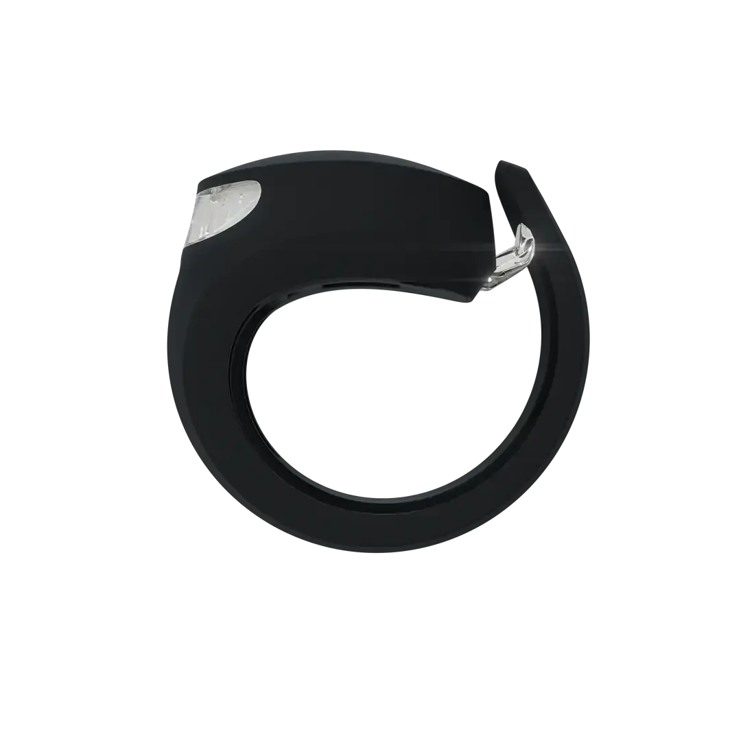 Knog Frog V3 Rechargeable Spider Black Rear Bike Light - Black Knog
