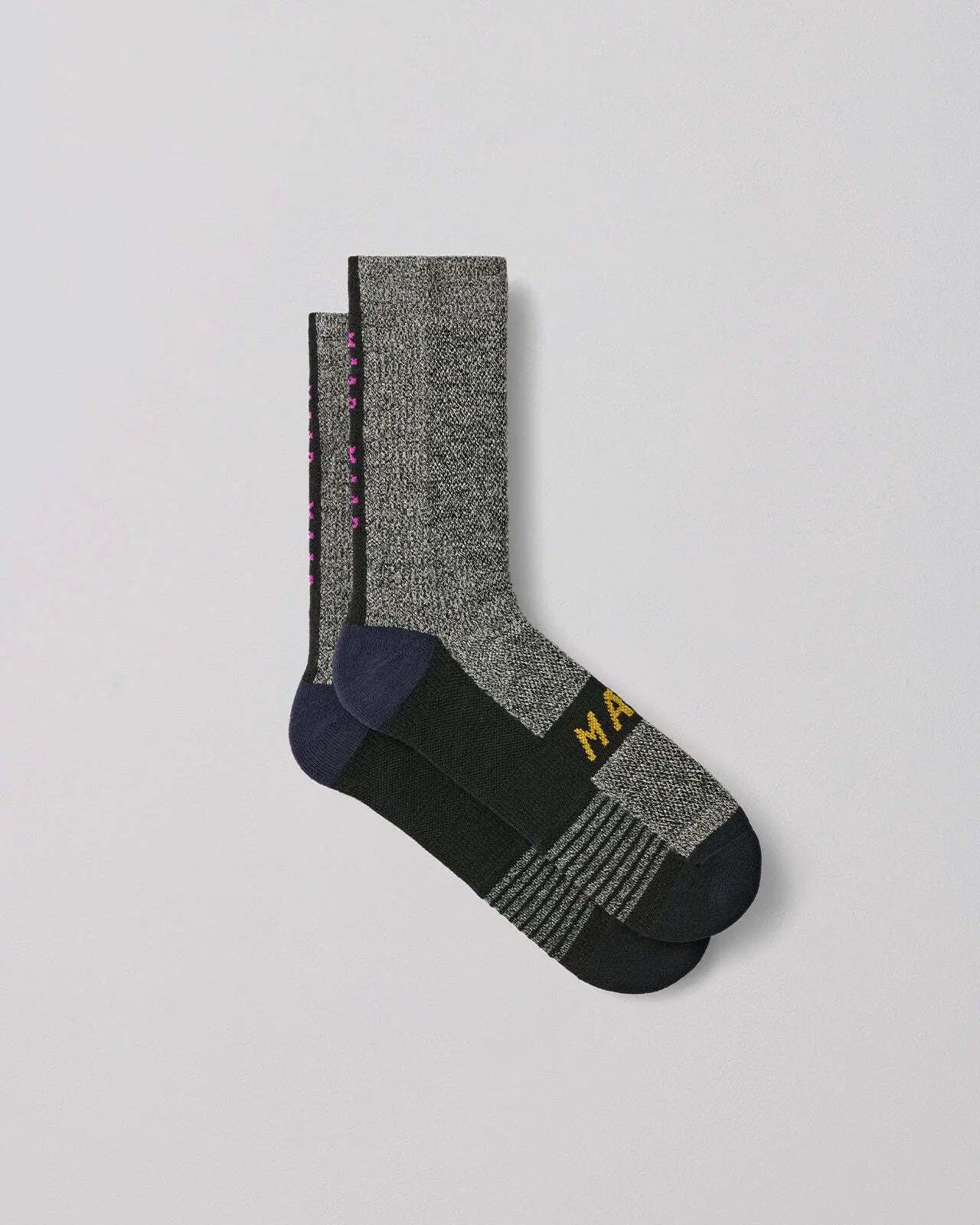 Maap Alt_Road Merino Space Dye Socks Black L/XL MAAP