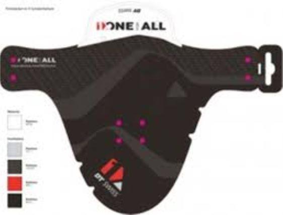 DT Swiss One for All Mud Guard for Forks - Black