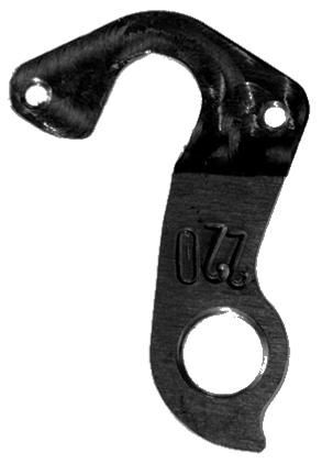 META CNC Derailleur hanger - Model 220 Black - Cannondale