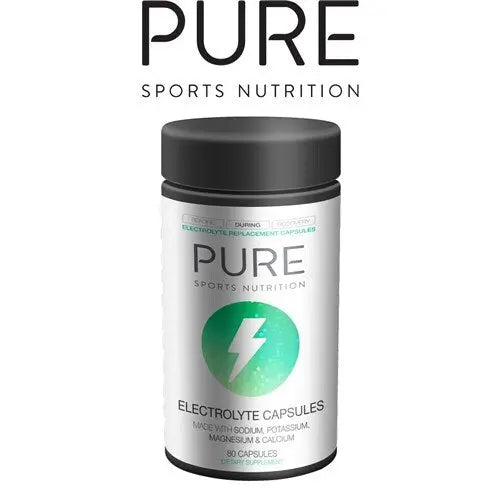 Electrolyte Replacement Capsules - 80 per Bottle Pure Sports Nutrition