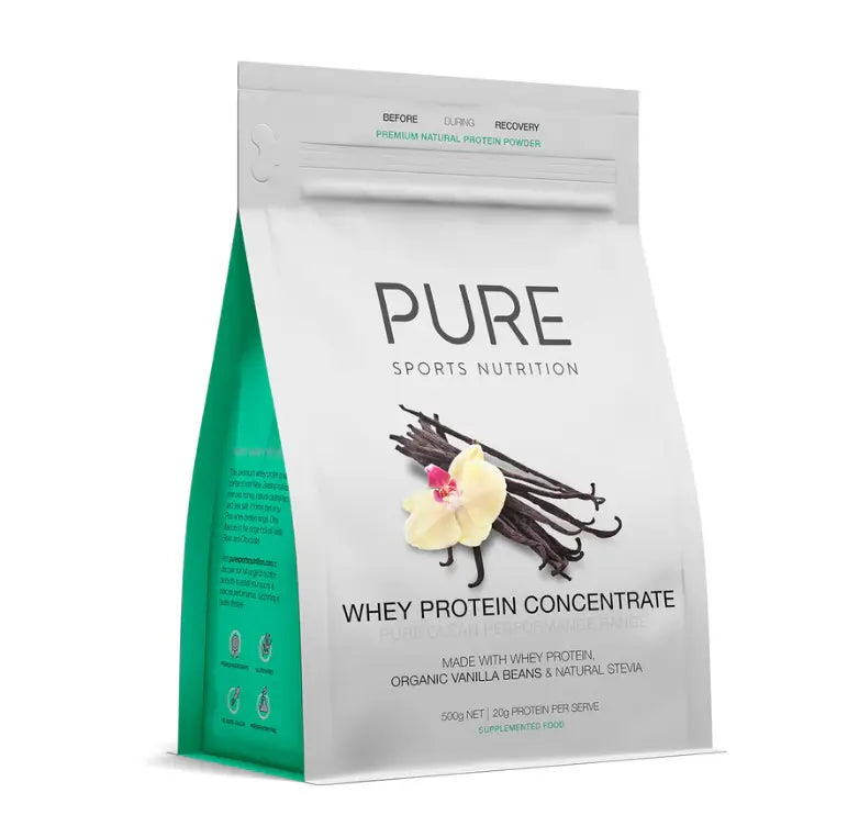 Pure Whey Protein Concentrate Powder 500g Pure Sports Nutrition