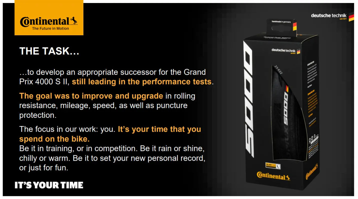 Continental Grand Prix 5000 Clincher | Folding Road Tyre 700C Continental